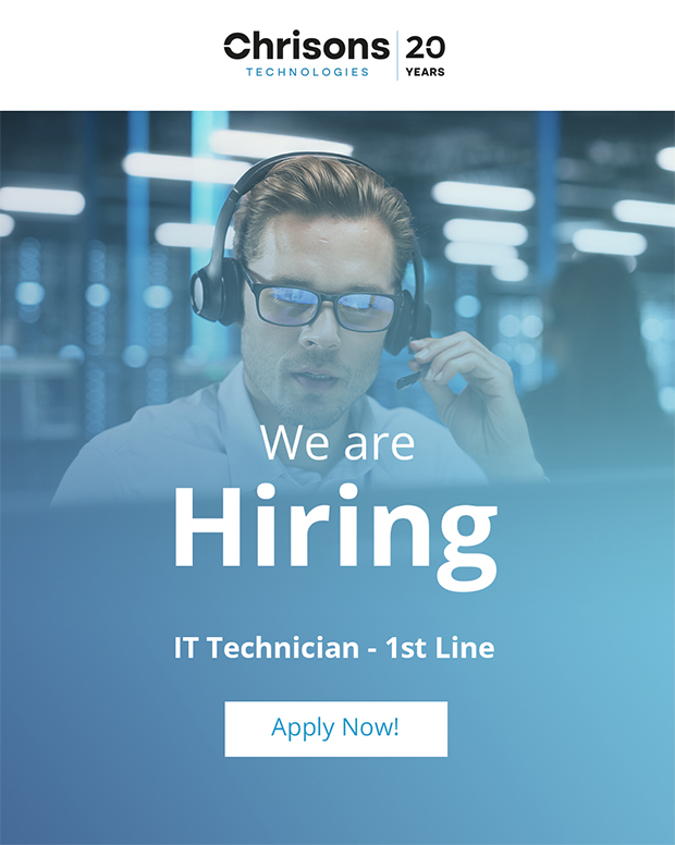 IT Technician 1st Line_Recruitment post_Chrisons Technologies