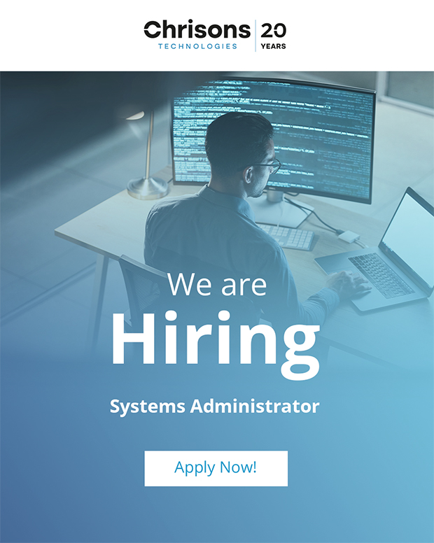 Systems Administrator job post